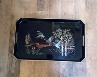 MW Lacquer Ware Duck Tray MTS