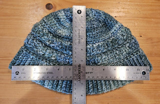 Knitted beanie, bucket shape, green variants, RSV|104613