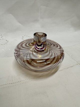 Art Glass Bud Vase - Swirl|91047