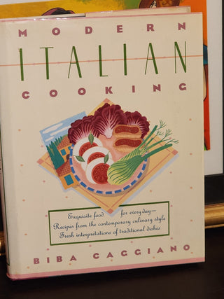 Cookbook- Biba Caggiano Modern Italian Cooking 1987|78210