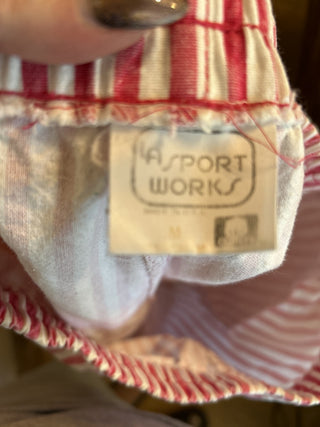12F LA Sport Works Striped Shorts Medium MTS|77045