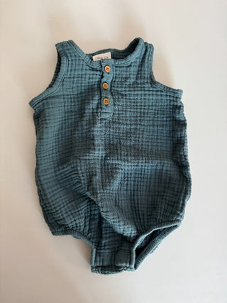12M - Dark Blue Romper - Little Co. by Lauren Conrad RSV|77167