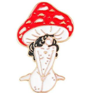 Mushroom girl (red) Enamel Pin|53846