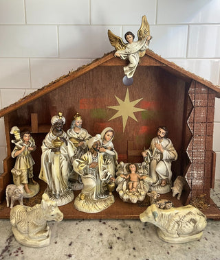 20" x 13" Nativity Set (14pcs) (RSV)|94851