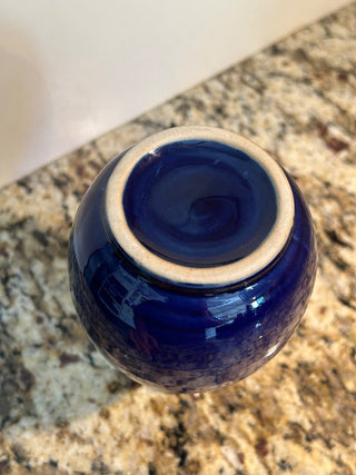 Cobalt Blue Japanese Tokkuri Decanter/Vase    MTS
