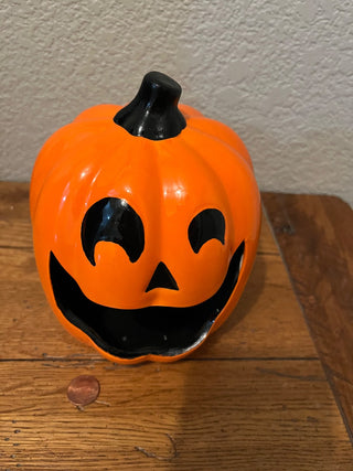 Oval Ceramic Pumpkin|111649