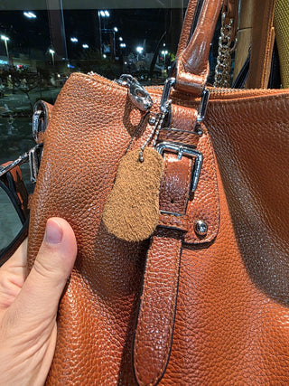 Genuine leather brown bag RSV