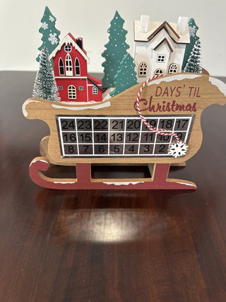 AJ - Sleigh Christmas Countdown MTS|124787