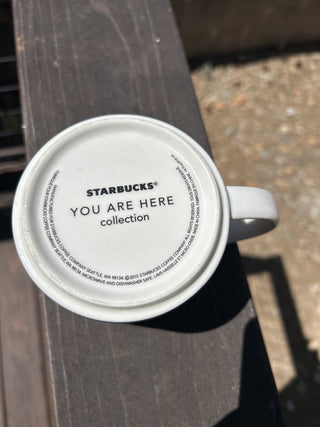 12F Starbucks Detroit Michigan 'You Are Here' 14 oz Coffee Mug Cup 2017 MTS|67992