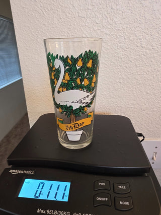 1976 Vintage 12 days of Christmas Pepsi glass|123346