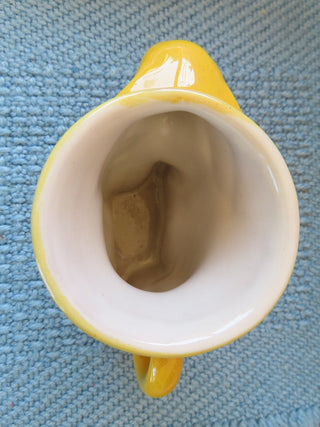 Porcelain yellow Donkey cup/mug RCD
