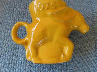 Porcelain yellow Donkey cup/mug RCD