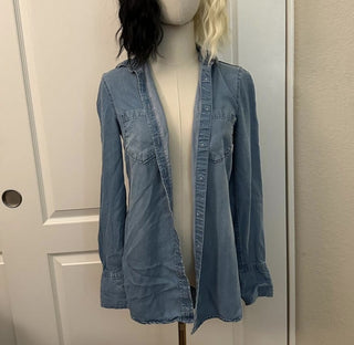Merona cartigain fauz jean XS rsv|70232