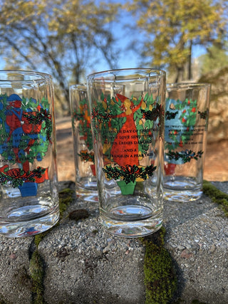 12F GCC JP Vintage Glassware by Brockway 12 Days of Christmas Glassware MTS|134187