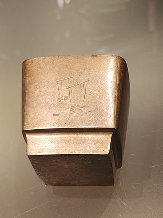 Mini Brass Planter Asian Scene RSV|71255