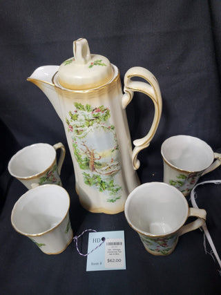 Vintage Christmas Tea Set in Box|133847