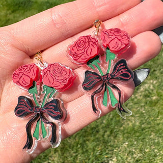 Rose Bouquet Earrings MTS|60472