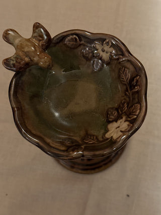 Mini Birdbath dish. #SM|49482
