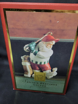 Lenox Santa's Pastimes Golfer with Box|133846
