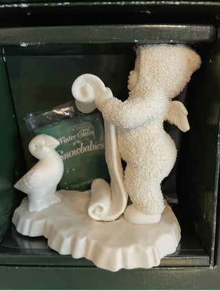 Snowbabies "Are you on my list" Dept. 56 1998 #62 VV MTS|94885