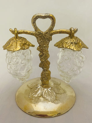 Hanging grapes salt & pepper shakers|49554