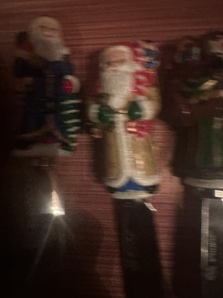 4 Christopher Radko Santa clause Cheese Spreader Santa's #47 , 62 VV MTS|95584