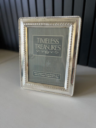 Silver plated framed photo album RSV|87655