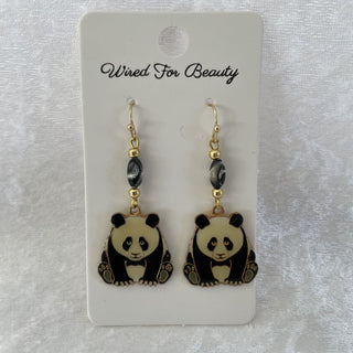 panda earrings RSV