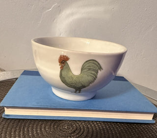 Bowl Chicken Gray-Green-Orange 1 piece MTS|128318
