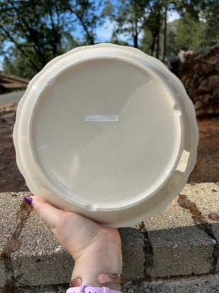 Vintage 1990’s ceramic lemon meringue pie keeper