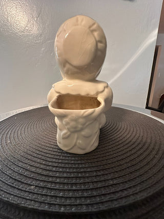 Planter Baby Vintage Pottery 7inch MTS