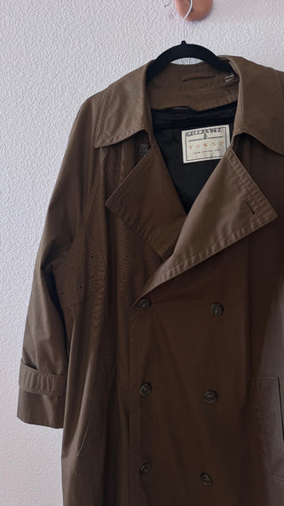 Towne by London Fog 90s brown trench coat MTS|119725