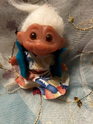 Vintage White Hair Troll-RSV|120491