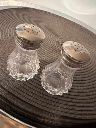 Salt & Pepper  Pressed Glass MTS|128256