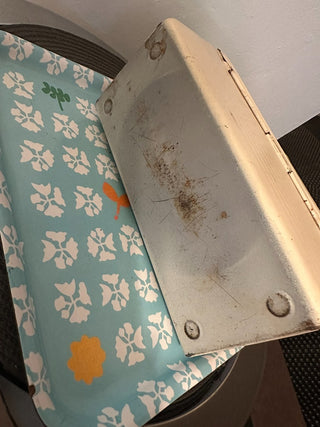 Lunch Box Vintage Hand Painted MTS|119966