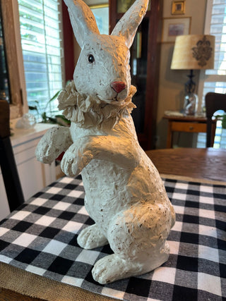 White Sculpure like Rabbit MTS|66458