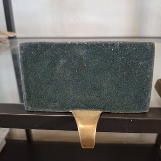 Vintage Brass Camel Stocking Holder MTS|124221