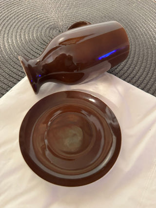 Teacup Petite cup/saucer Schmid Brown MTS