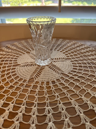 Vintage Lenox small Star Crystal Vase-RCD