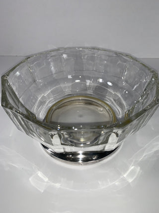 Silver plate footed bowl RSV