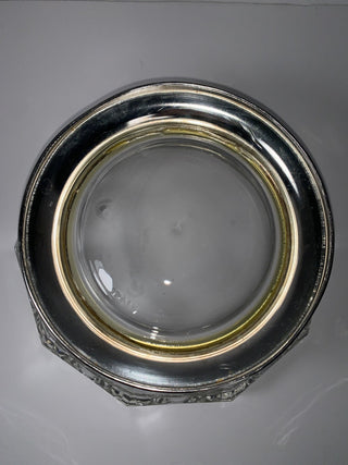 Silver plate footed bowl RSV