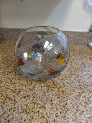 SZ Partylite Mosaic Bowl RCD