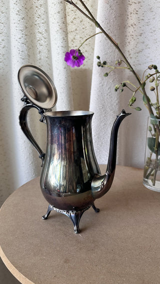 Silver Plated Footed Teapot (LZD - RSV)|66806