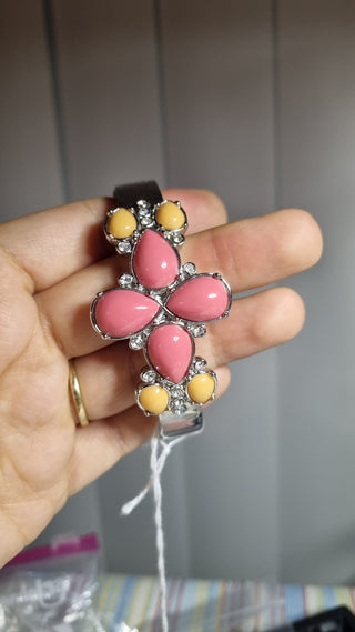 Vintage Lia Sophia bracelet pink
