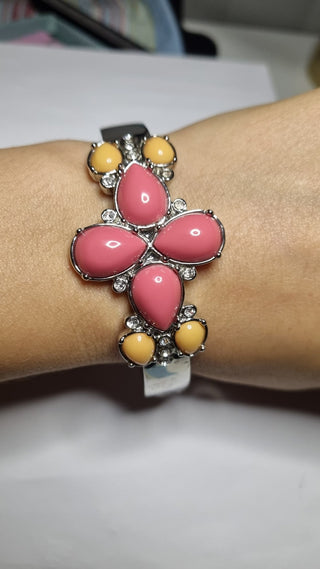 Vintage Lia Sophia bracelet pink