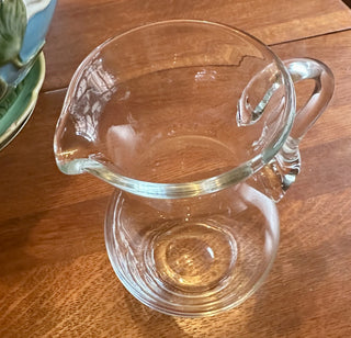Clear Glass Hand Blown Pitcher RSV|57420