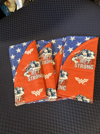 Wonder Woman pouch for glasses, scissors other.  #SM. RSV|80893
