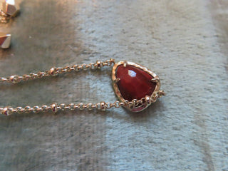 Sliver tone silder necklace RCD|134449