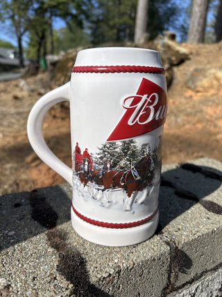 12F 2016 Budweiser Holiday Stein Christmas Beer Mug MTS|65140