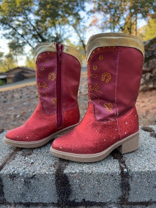 Disney Jessie Cowgirl Boots for Kids Size 7/8